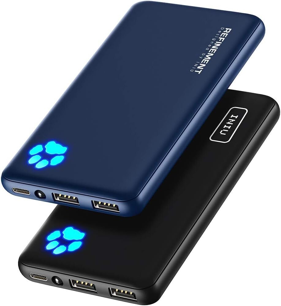 Iniu Power Bank, 10000 mAh cena un informācija | Lādētāji-akumulatori (Power bank) | 220.lv