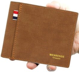 Бумажник мужской E41, коричневый цена и информация | Мужские кошельки | 220.lv