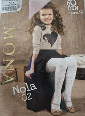 Zeķbikses meitenēm Mona Nola 02 Tulip, rozā, 60 DEN cena un informācija | Zeķes, zeķubikses meitenēm | 220.lv