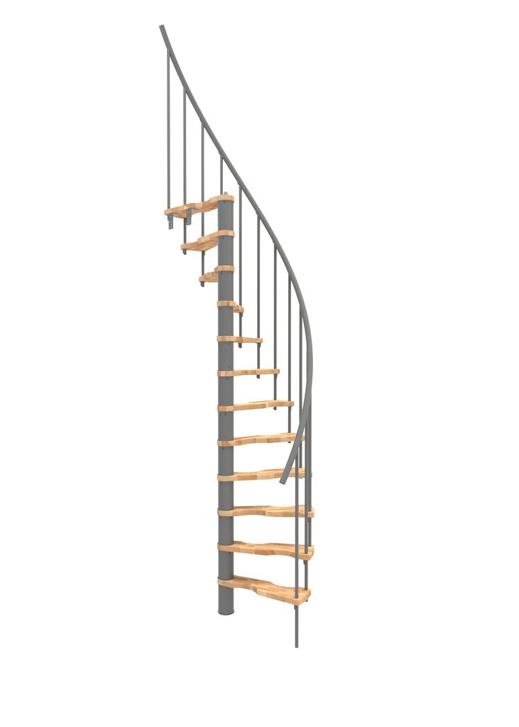 Spirālveida kāpnes Minka Suono Smart Ø140 cm, Sudraba цена и информация | Kāpnes | 220.lv