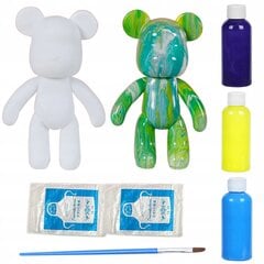 Набор для раскраски медведя Fluid Bear, случайные цвета, 23 см цена и информация | Принадлежности для рисования, лепки | 220.lv