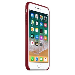 MQHN2FE|A Apple Leather Cover for iPhone 7 Plus|8 Plus Red цена и информация | Чехлы для телефонов | 220.lv