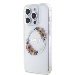 Чехол Guess Silicone Metal Logo MagSafe Compatible Case для iPhone 13 Pro Max  цена и информация | Чехлы для телефонов | 220.lv