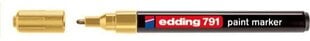 Кромочный маркер, круглый наконечник, 1-2 мм, золото (791/053/ZL ED) цена и информация | Канцелярия | 220.lv