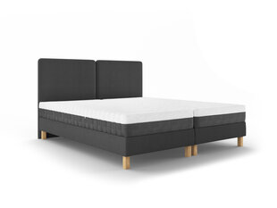 Кровать Mazzini Lotus, 160x200 см, серый цвет цена и информация | Кровати | 220.lv