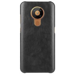 Slim Leather чехол - чёрный (Nokia 5.3) цена и информация | Чехлы для телефонов | 220.lv