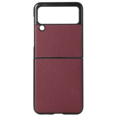 Deluxe Leather Galaxy Z Flip3 цена и информация | Чехлы для телефонов | 220.lv