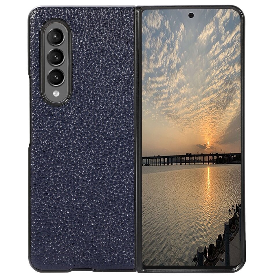 Deluxe Leather Galaxy Z Fold3 цена и информация | Telefonu vāciņi, maciņi | 220.lv