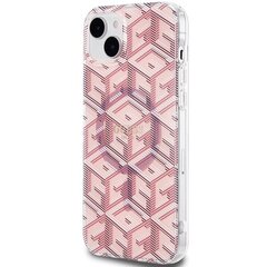 Guess GUHMP15MHGCUSTGP iPhone 15 Plus | 14 Plus 6.7" różowy|pink hardcase IML GCube MagSafe цена и информация | Чехлы для телефонов | 220.lv