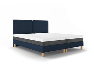 Кровать Mazzini Lotus, 180х200 см, синий цвет цена и информация | Кровати | 220.lv