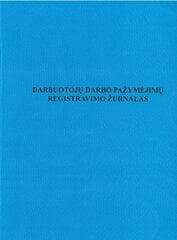 Darbinieku darba apliecību reģistrācijas žurnāls, A4, 12 lapas cena un informācija | Kancelejas preces | 220.lv