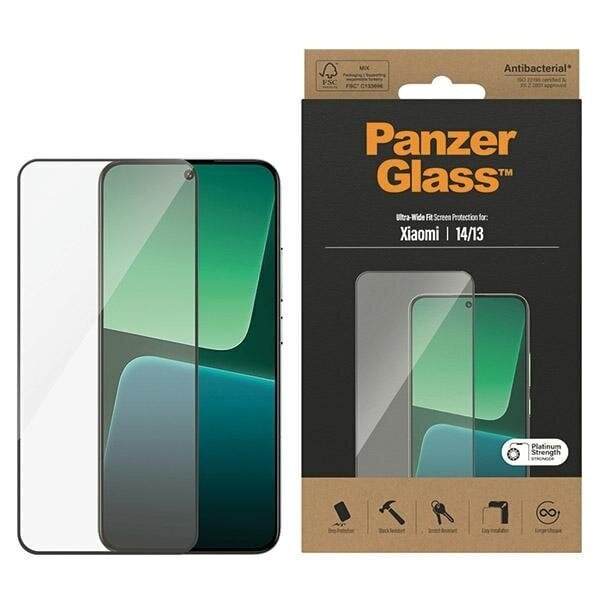 PanzerGlass Xiaomi 14/13 цена и информация | Ekrāna aizsargstikli | 220.lv