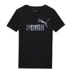 T-krekls zēniem Puma 676869*01, melns cena un informācija | Zēnu krekli | 220.lv