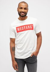 Mustang t-krekls vīriešiem 1014749*2084, balts cena un informācija | Vīriešu T-krekli | 220.lv