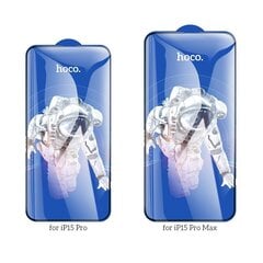 Hoco 5D Guardian Apple iPhone 15 Pro Max cena un informācija | Ekrāna aizsargstikli | 220.lv