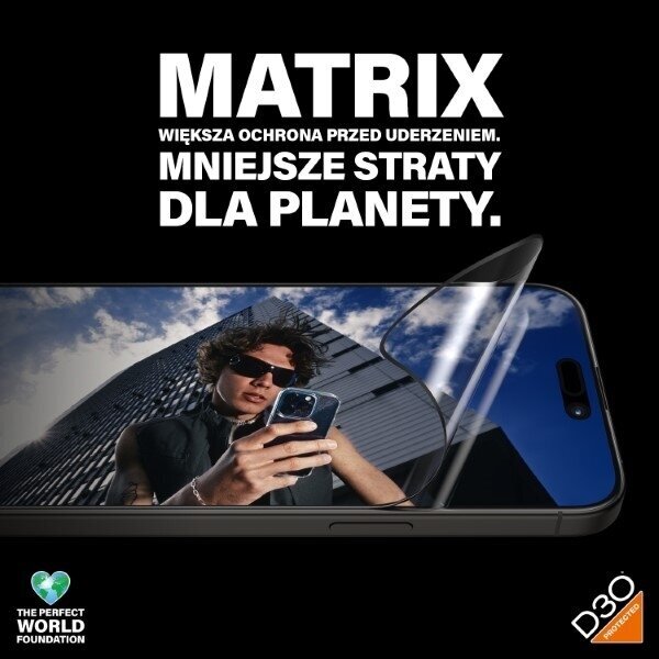 PanzerGlass Matrix iPhone 15 Pro Max цена и информация | Ekrāna aizsargstikli | 220.lv