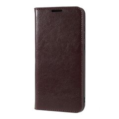 Чехол-книжка „Deluxe“ Leather - коричневый  (Mate 10 Lite) цена и информация | Чехлы для телефонов | 220.lv