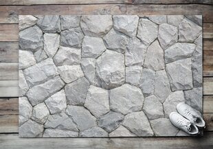 Durvju paklājs Akmeņi, 150x100 cm cena un informācija | Kājslauķi | 220.lv
