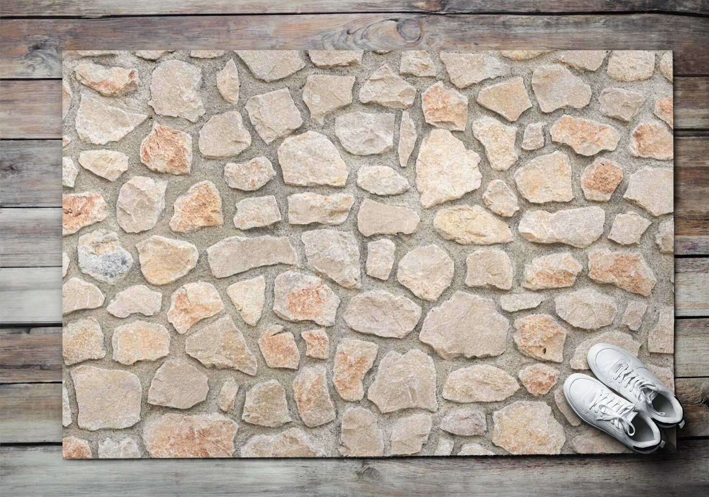 Durvju paklājs Akmeņu Siena, 150x100 cm cena un informācija | Kājslauķi | 220.lv