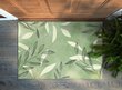 Durvju paklājs Akvareļu Lapas, 90x60 cm cena un informācija | Kājslauķi | 220.lv