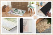 Durvju paklājs Augu abstrakcija, 150x100 cm цена и информация | Kājslauķi | 220.lv