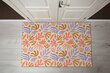 Durvju paklājs Augu abstrakcija, 150x100 cm cena un informācija | Kājslauķi | 220.lv