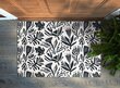 Durvju paklājs Augu abstrakcija, 60x40 cm cena un informācija | Kājslauķi | 220.lv