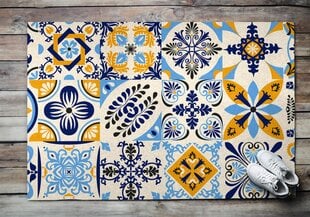 Durvju paklājs Azulejo, 150x100 cm цена и информация | Придверные коврики | 220.lv
