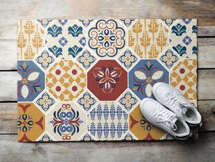 Durvju paklājs Azulejo, 60x40 cm cena un informācija | Kājslauķi | 220.lv