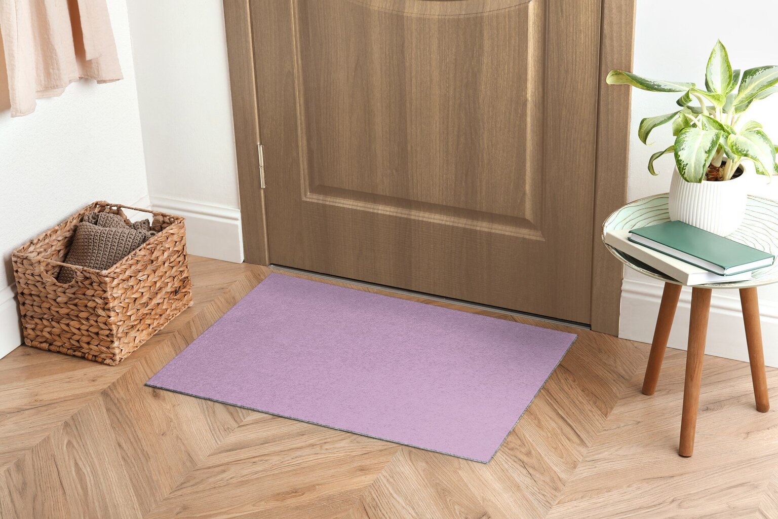 Durvju paklājs Violets, 60x40 cm цена и информация | Kājslauķi | 220.lv