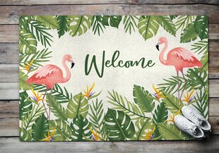 Durvju paklājs Flamingo, 150x100 cm cena un informācija | Kājslauķi | 220.lv