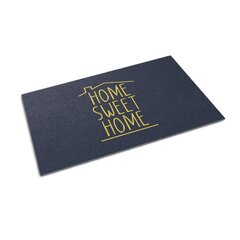 Durvju paklājs Home Sweet Home, 90x60 cm cena un informācija | Kājslauķi | 220.lv