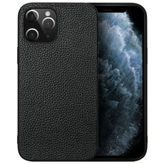 „Deluxe Leather“ чехол - чёрный (iPhone 12 Pro Max) цена и информация | Чехлы для телефонов | 220.lv