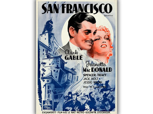 Plakāts San Francisco цена и информация | Картины | 220.lv