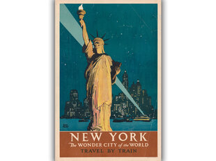 Plakāts Ņujorka cena un informācija | Gleznas | 220.lv