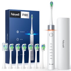 Электрическая зубная щетка FairyWill P80 sonic (белая) цена и информация | Электрические зубные щетки | 220.lv