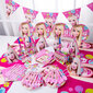 Vienreizlietojamās dakšiņas Barbie, 10 gab. цена и информация | Vienreizējie trauki | 220.lv