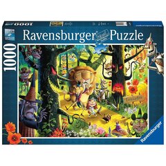 Ravensburger puzle 1000 gabali Lauvas, tīģeri, lāči cena un informācija | Puzles, 3D puzles | 220.lv