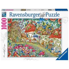 Ravensburger puzle 1000 gab. Sēņu mājas cena un informācija | Puzles, 3D puzles | 220.lv