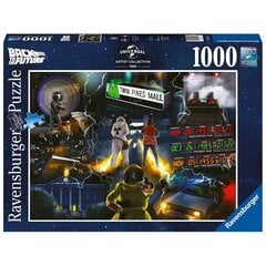 Пазл Ravensburger 1000 шт Игровой фильм Назад в будущее цена и информация | Пазлы | 220.lv