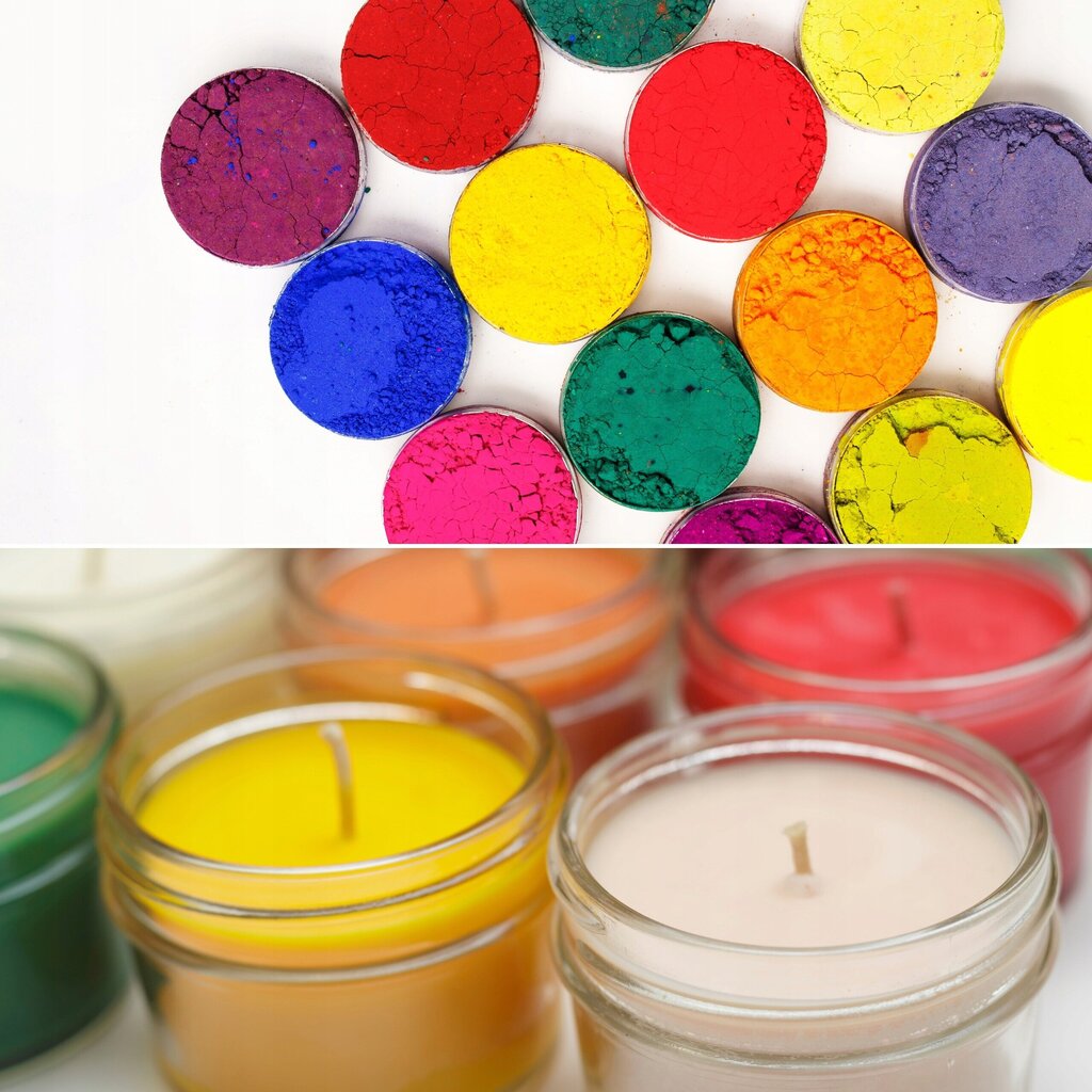 ZoZoBlask krāsa sveču izgatavošanai, 10g цена и информация | Sveces un svečturi | 220.lv
