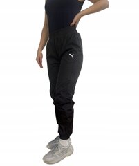 Спортивные штаны для взрослых Puma ESS+ Embroidery High-Waist Женщина Чёрный цена и информация | Женские брюки | 220.lv