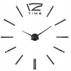 Sienas pulkstenis 3D, XL cena un informācija | Pulksteņi | 220.lv