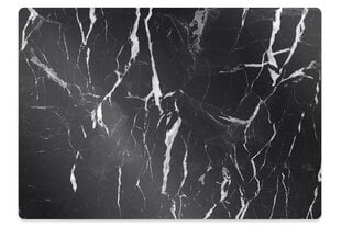 Aizsargājošs grīdas paklājs Decormat, Melnais marmors cena un informācija | Biroja krēsli | 220.lv