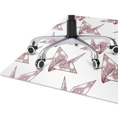 Aizsargājošs grīdas paklājs Decormat, Origami putni цена и информация | Офисные кресла | 220.lv
