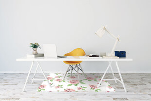 Aizsargājošs grīdas paklājs Decormat, Pasteļa ziedi цена и информация | Офисные кресла | 220.lv