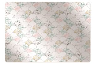 Aizsargājošs grīdas paklājs Decormat, Pasteļtoņu marmors cena un informācija | Biroja krēsli | 220.lv