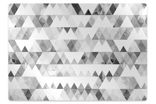Aizsargājošs grīdas paklājs Decormat, Pelēkās trīsstūru formula цена и информация | Офисные кресла | 220.lv