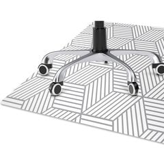 Aizsargājošs grīdas paklājs Decormat, Pelēks 3D kubs cena un informācija | Biroja krēsli | 220.lv