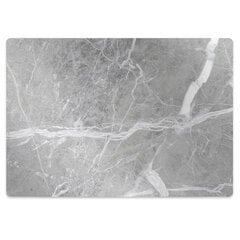 Aizsargājošs grīdas paklājs Decormat, Pelēks marmors cena un informācija | Biroja krēsli | 220.lv